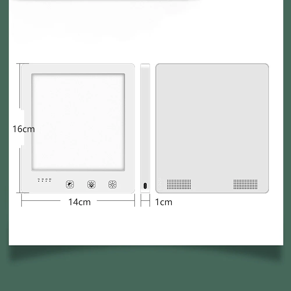 Грустное быстрое естественное дневное освещение, лампа с защитой от расстройства, USB-лампа для облегчения беспроигрышной терапии, сенсорная кнопка