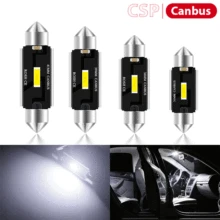 CSP 1860 C5W LED 자동차 페스툰 독서등, 자동차 인테리어 돔 차량 트렁크 문짝 램프 전구, 6000k DC12V, 31mm, 36mm, 39mm, 41mm, 1x
