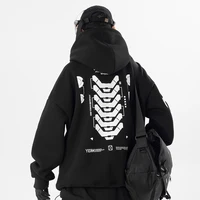 11 BYBB'S DARK 2023 Punk Hoodie Men Fashion Creative Print  Sweatshirt Pullover Harajuku Hip Hop Streetwear Hoodies Techwear 2