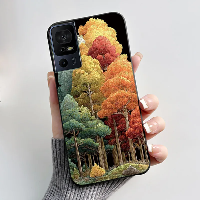 Luxury Cute Cartoon Black Soft Silicone Protective Phone Case