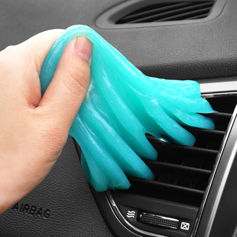 Cleaning gel Car cleaning tool Cleaning magic mud Car detailing cleaner Car cleaning gel Car Accessories Interior Magic Dust Cleaner Compound Super Clean Slimy for Phone Laptop Pc Computer Keyboard