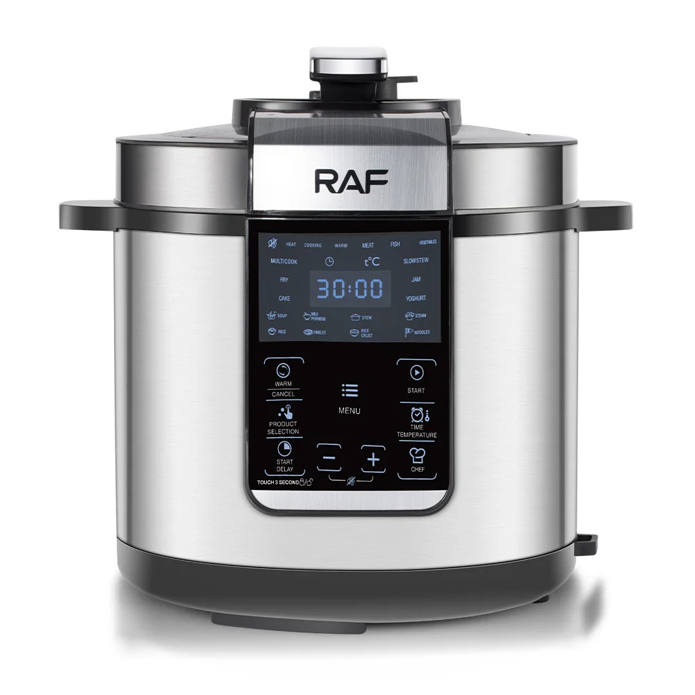 European standard 220V1000W electric pressure cooker, rice cooker, household non stick pot, 6L multifunctional 24-hour insulatio 3