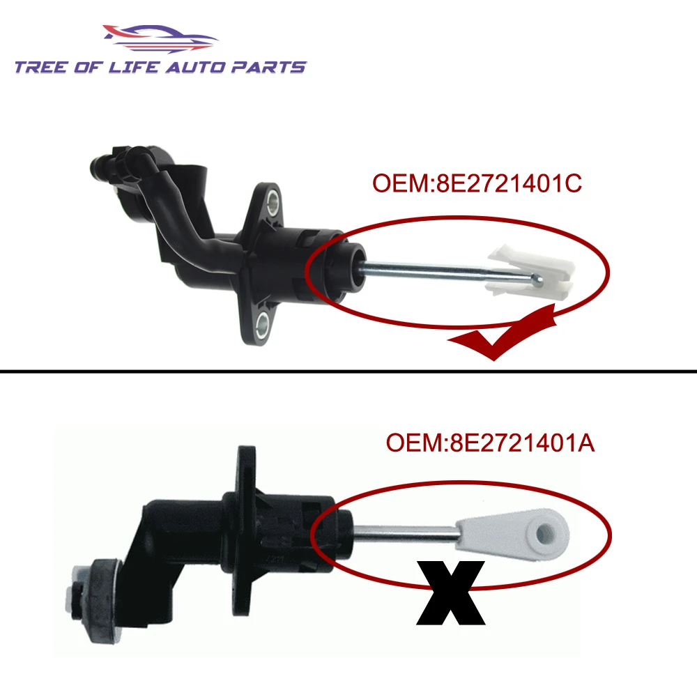 새로운 RHD 클러치 마스터 실린더 8E2721401T 아우디 A6 S6 올로드 2.5 TDI 2.7T 콰트로 4BH C5 2002 2003 2004 2005 8E2 721 401 T 용