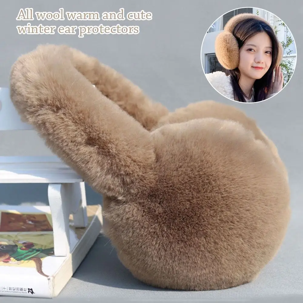 

Fashion Winter Warm Ear Muffs Men Women Fluffy Cosy Earmuffs Plush Soft Ear Warmer Ear Protection Earflaps