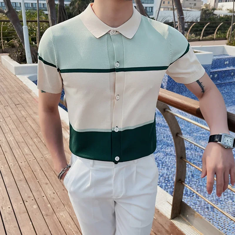 Рисунок 6 - Красивая мужская рубашка-поло с коротким рукавом