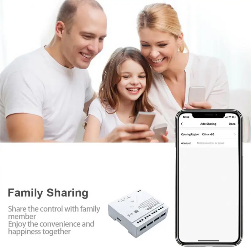 

Беспроводной модуль переключателя Wi-FI Tuya Smart Life, 12 В, 24 В, 220 В, 10 А