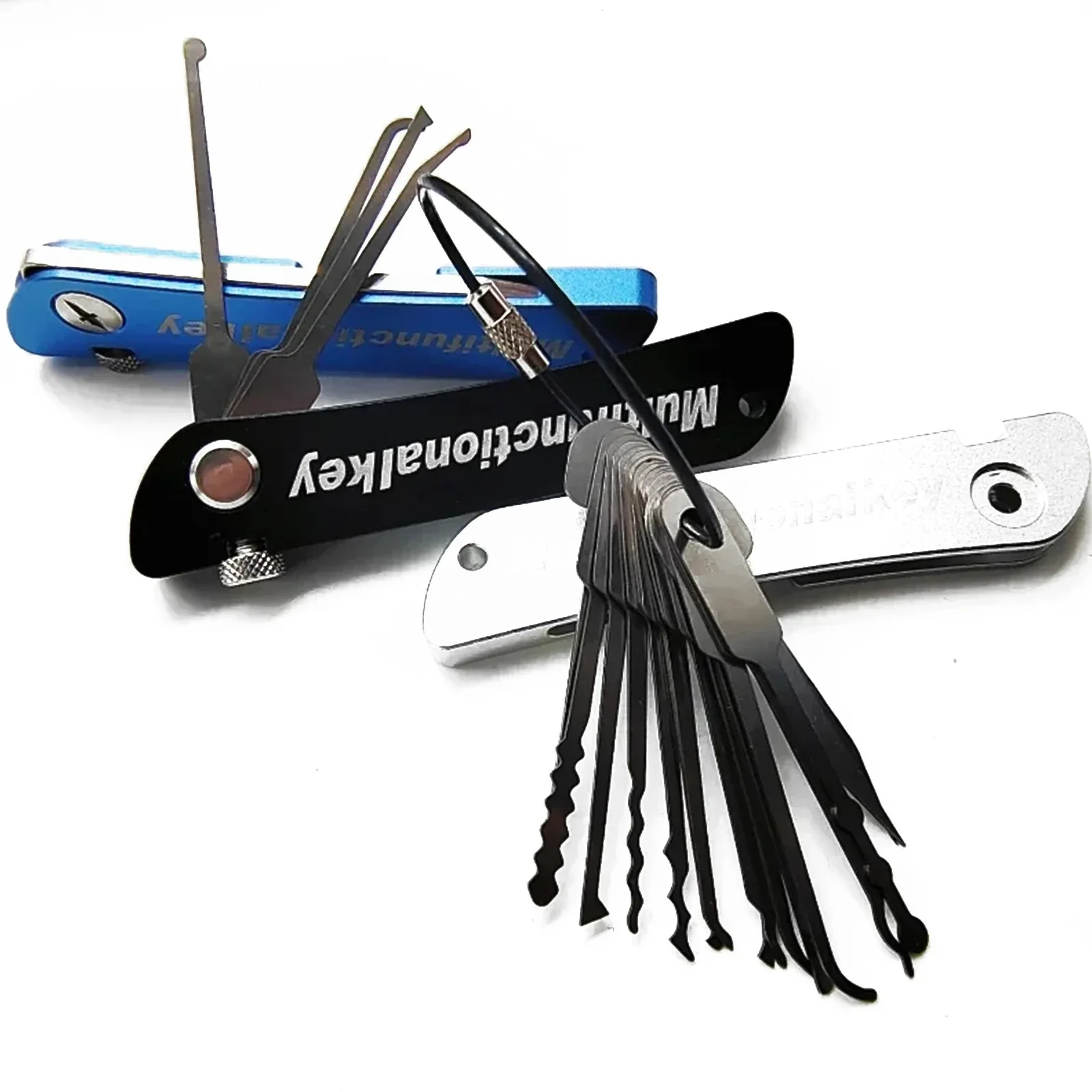 Versatile 21-Piece Lock Picking Set - Compact and Ideal