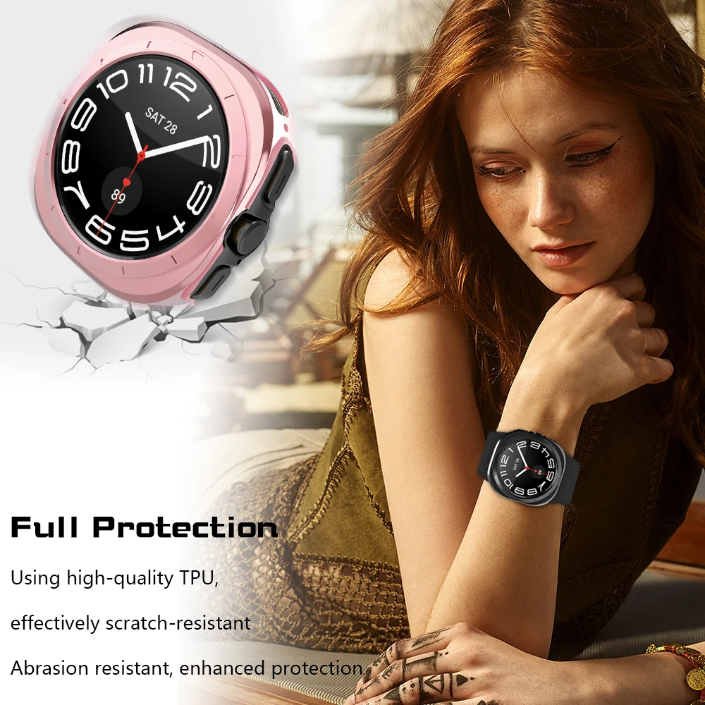 Glass+Case Full Cover TPU Anti-Drop and Waterproof Protector
