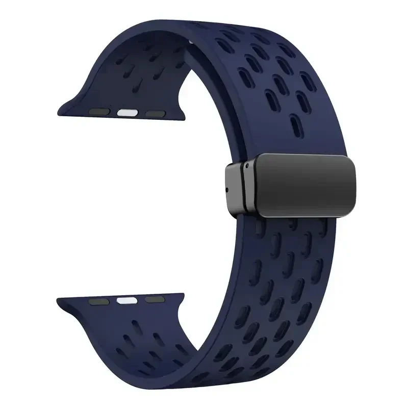 Universal Magnetic Silicone Watch Strap - Premium Adjustable Replacement Band