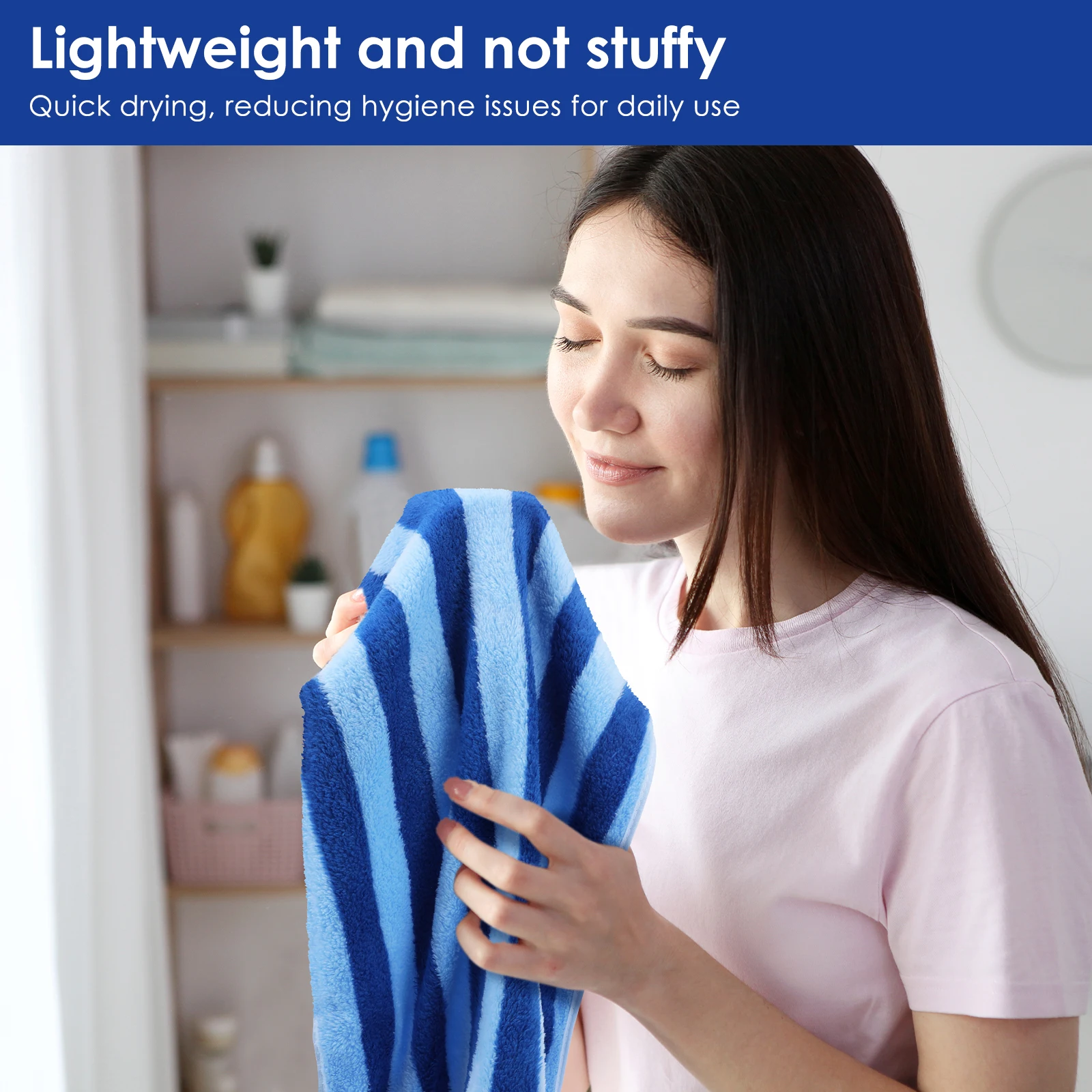 2Pcs Coral Velvet Towels 75x35CM Quick Drying Washing Towel Soft Comfortable Face Washcloths Bathroom Supplies for Shower Travel