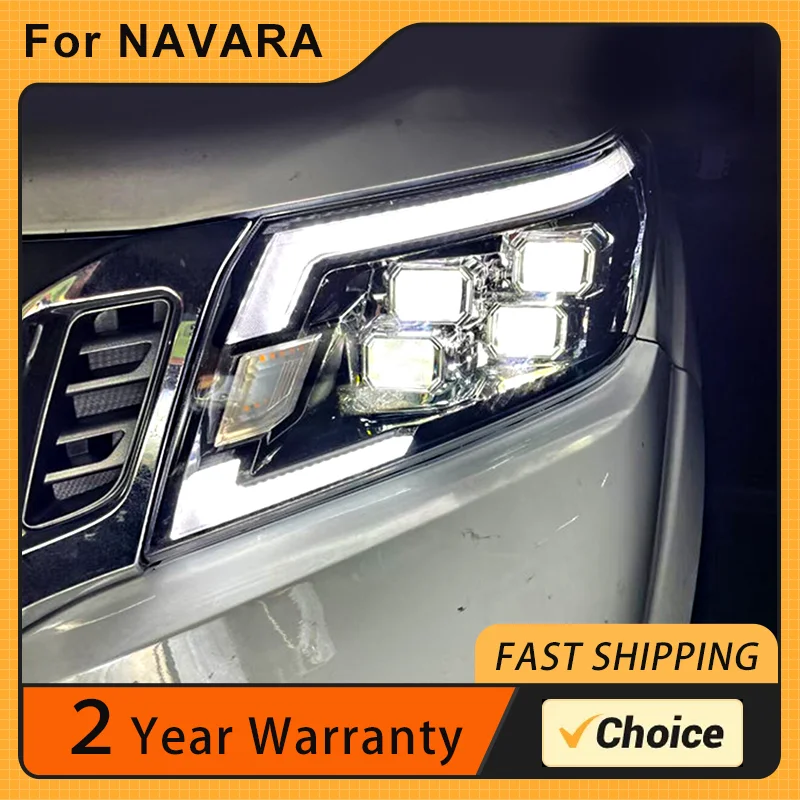

Автомобильные передние фары для Navara 2014-2021 NP300 Frontier