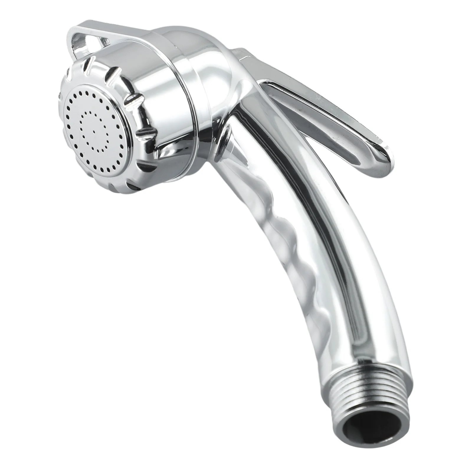 Bath Showerhead Handheld Toilet Spray Gun Adjustable Shower Bidet Pressurized Shower Toilet Small Nozzle Self Cleaning ABS Handheld Bidet Faucet Bathroom Head