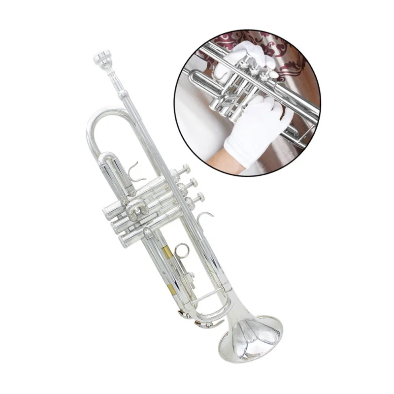 Trumpet Instrument B-flat Brass Wind Instrument Children Professional Performance Student Grade Examination Beginners