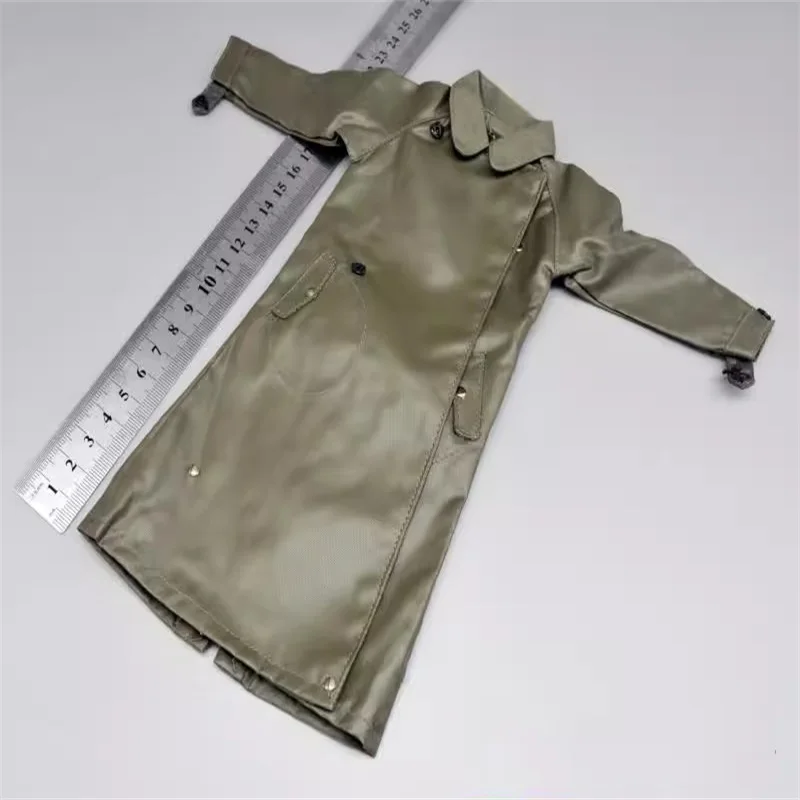 

1/6 Soldier German Army Thin Style Overcoat Coat Windbreaker Model Accessories Fit 12'' Action Figure Body In Stock