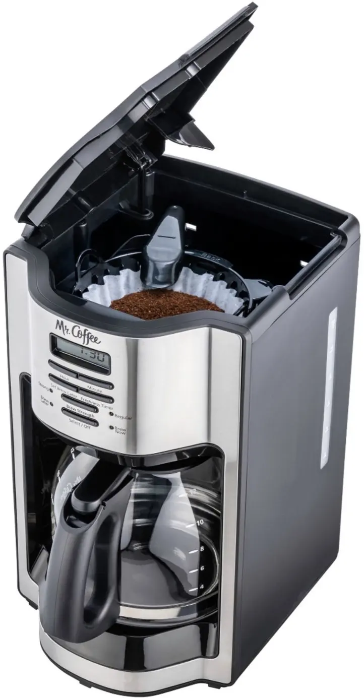 haoyunmaステンレス鋼コーヒーメーカー、急速自家醸造システム、12カップ