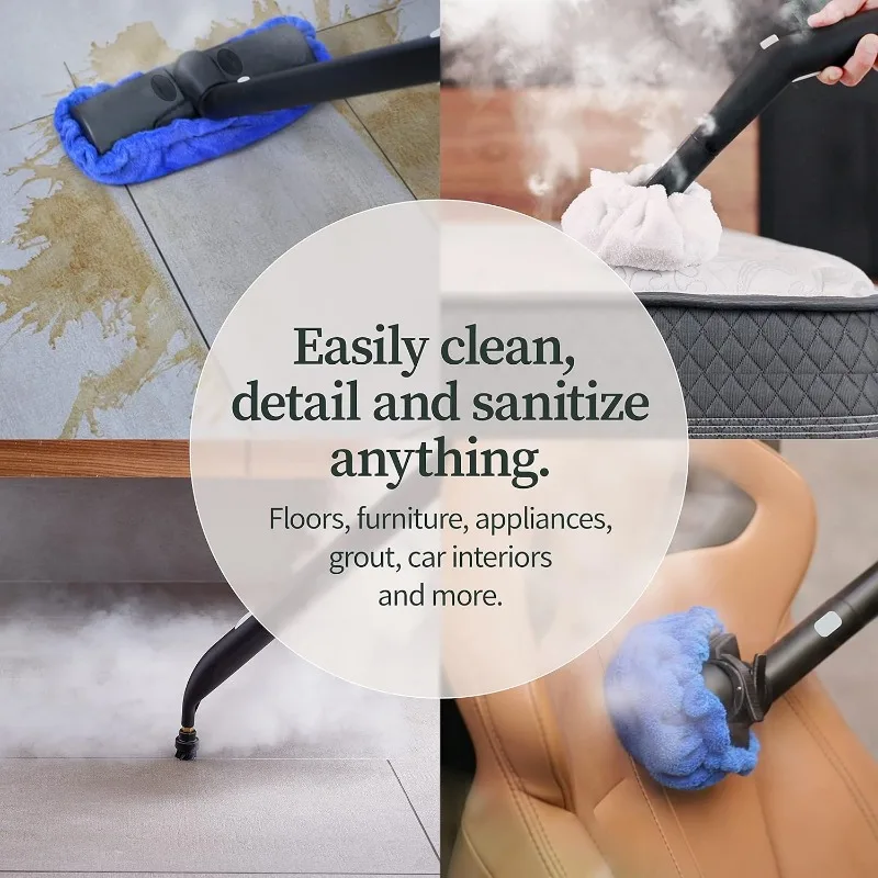 Dupray Neat Steam Cleaner Powerful Multipurpose Portable Steamer for Floors, Cars, Tiles Grout Cleaning Chemical Free 5