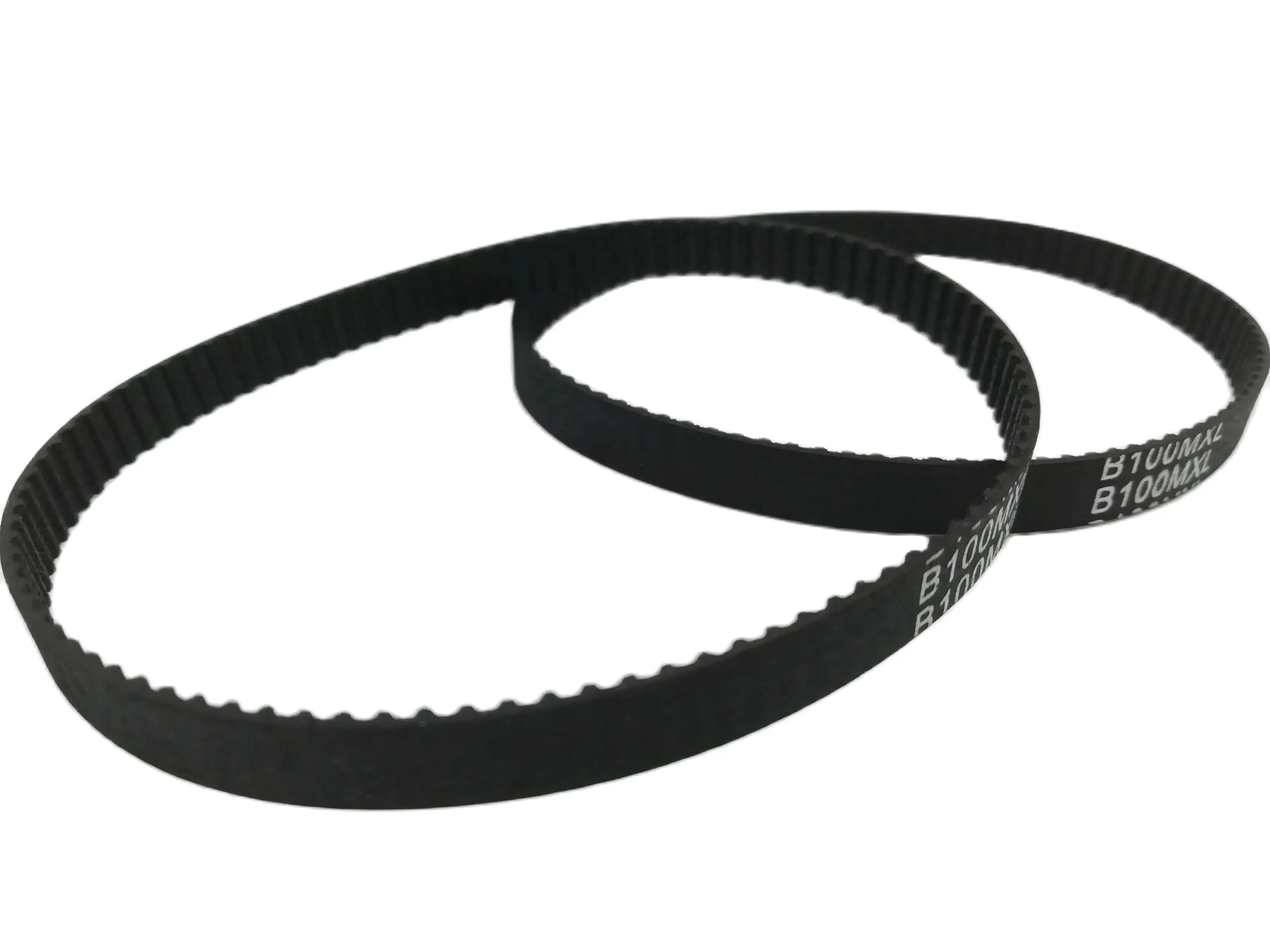 10개/로트, MXL 벨트, 폐쇄형 루프, B100MXL, 3mm 6mm 폭