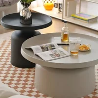 Hot Sale Nordic Coffee Table, Creative Round Living Room Table, High-end Light Luxury Side Desk, Modern Simple Furniture 121 5
