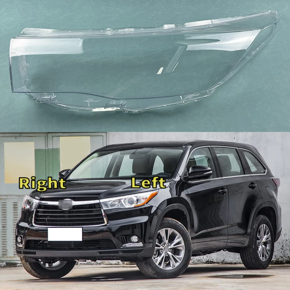 

For Toyota Highlander 2015 2016 2017 Headlamp Transparent Cover Headlight Shell Lens Replace The Original Lampshade Plexiglass