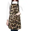 Leopard Skin Aprons for Women with Pockets Cooking, Baking, Kitchen, Chef, Men's Apron 1