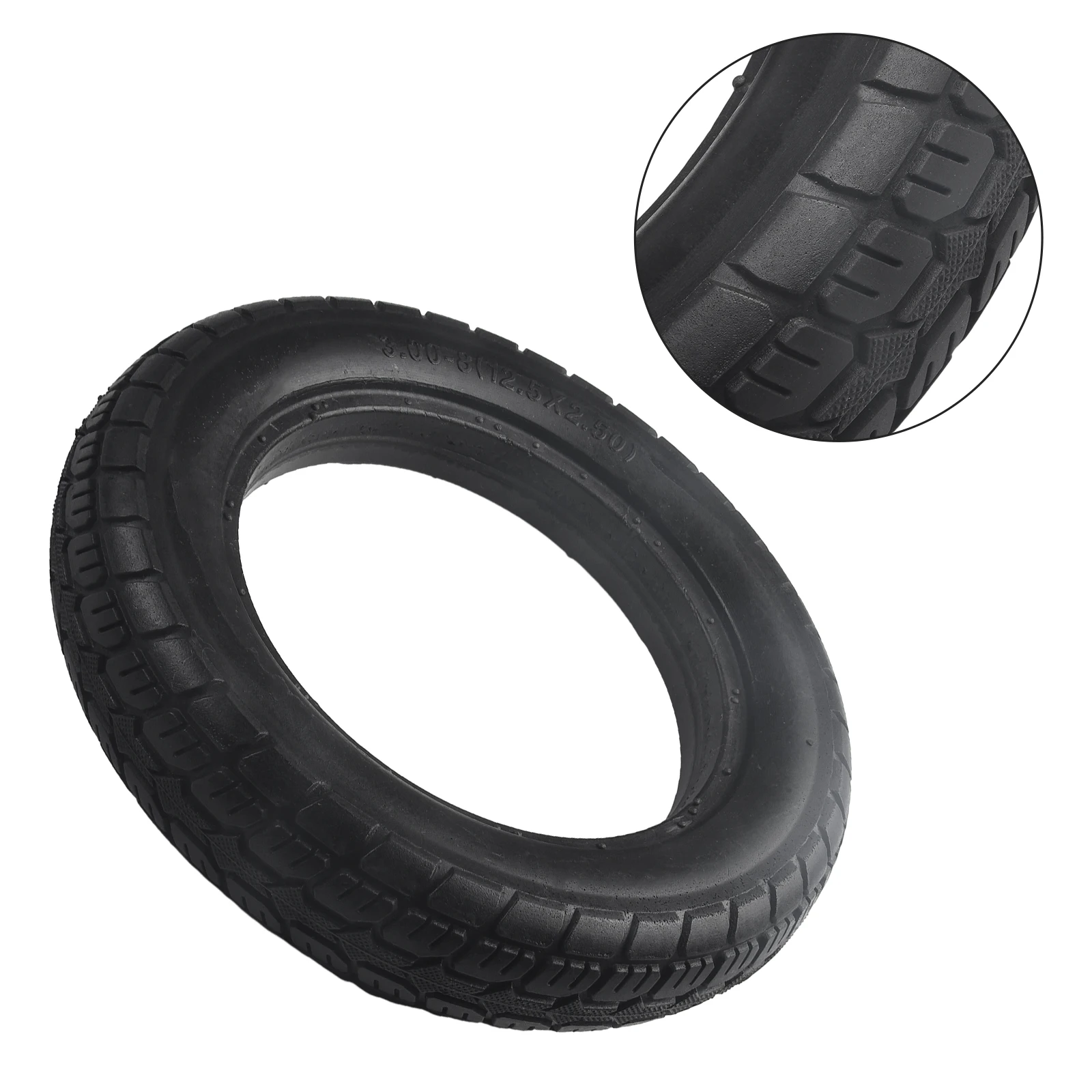 

12 Inch Solid Tyre 12 1/2x2 1/4(64-203) For E-Bike Scooter 12.5x2.50 Tire Electric Bike Cycling Tool Parts Replacement