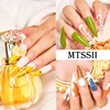 MTSSII 20pcs/set Nail Polish Gel With Base Top Coat Spring Summer Purple Color Party Wedding Decor Soak Off Nail Art Gel Varnish 4