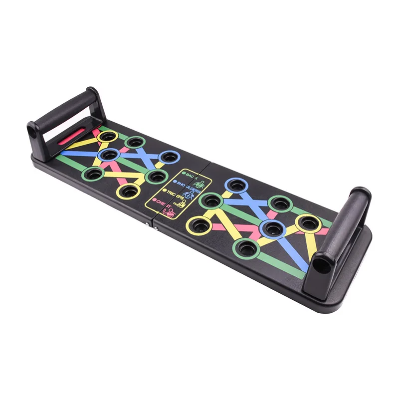 Multifunction Push Up Board Foldable Fitness Stand Abdominal Chest Arm Back Muscle Training Home Gym Body Buliding Portable