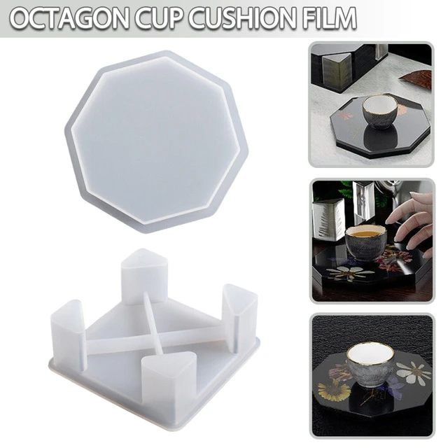 Wholesale DIY Octagon Coaster Silicone Molds 