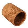 Rattan Chopsticks Tube Shovel Spoons Bucket Dinner Knives Forks Tableware Storage Box Home Storage Baskets Organizer 3