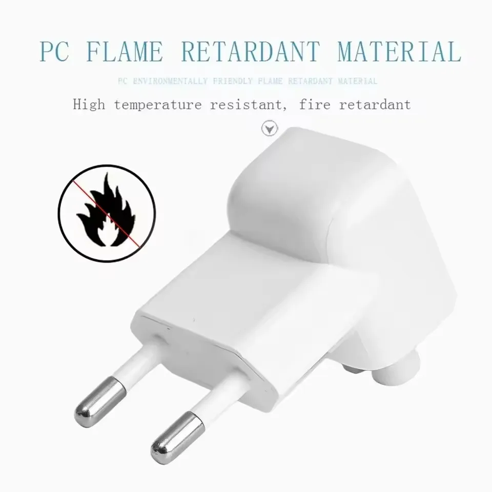 US AU UK EU AC Power Wall Plug Duck Head For Apple MacBook Pro Air Adapter Charger adapter