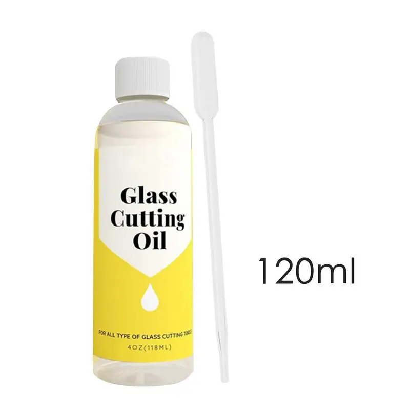 Cutting Oil For Stained Glass Cutter Drill Bit Multipurpose 120ml Mirrors Cutting Tool Fluid glass cutter
