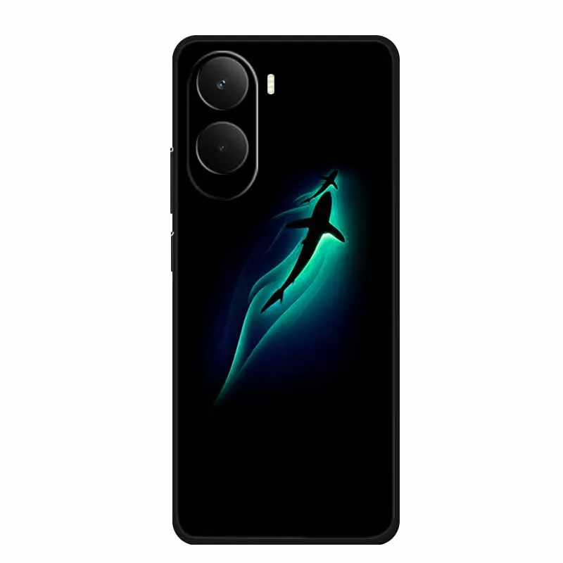 Shockproof Black Silicone Soft Phone Case