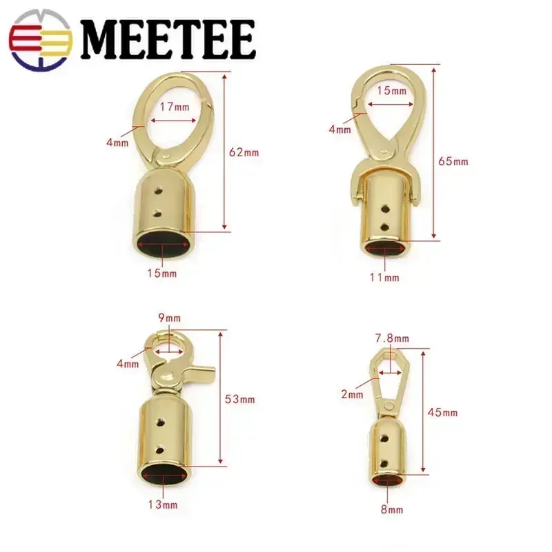 アクセサリー AT Amazon.com: CRAFTMEMORE Snap Hook Tiny Push Gate Swivel Lobster