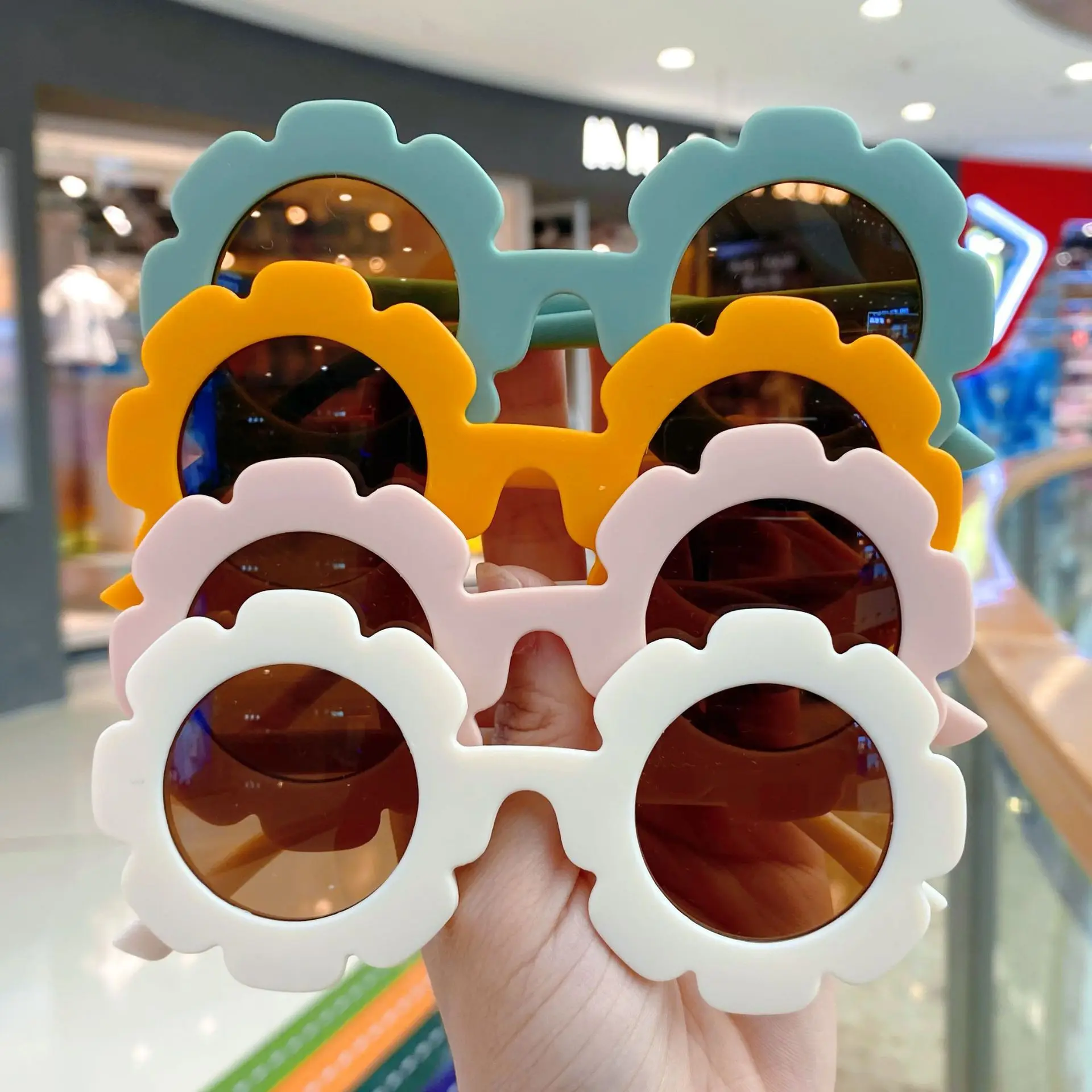Children Frosted Glasses Color Series Baby Sunglasses