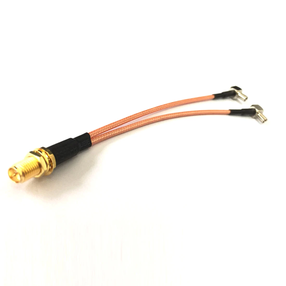 New RF RP-SMA Female to Y type 2X TS9 Male Connector Splitter Combiner Cable Pigtail RG316 15CM long for HUAWEI/ZTE Modem