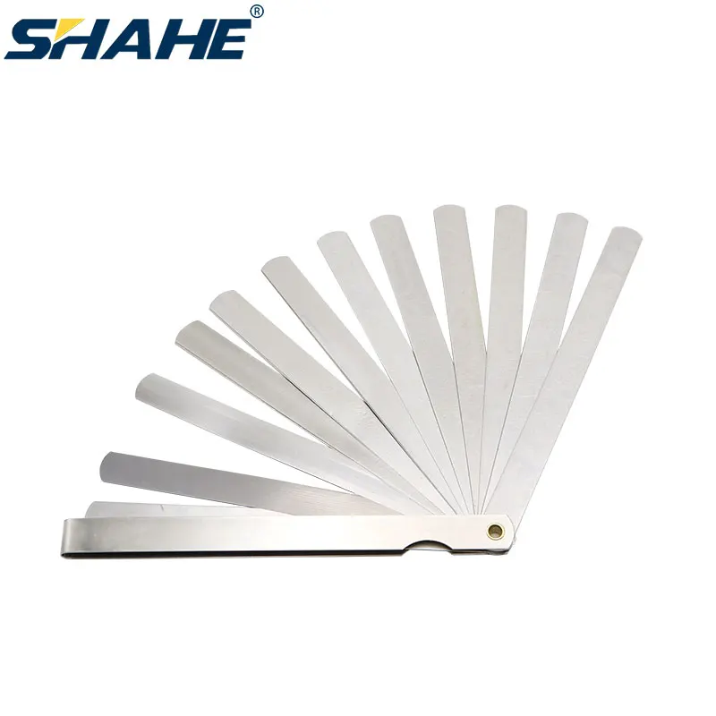 New 150 mm length 17 Blades Feeler Gauge Metric Feeler Gauge 0.02 1.00