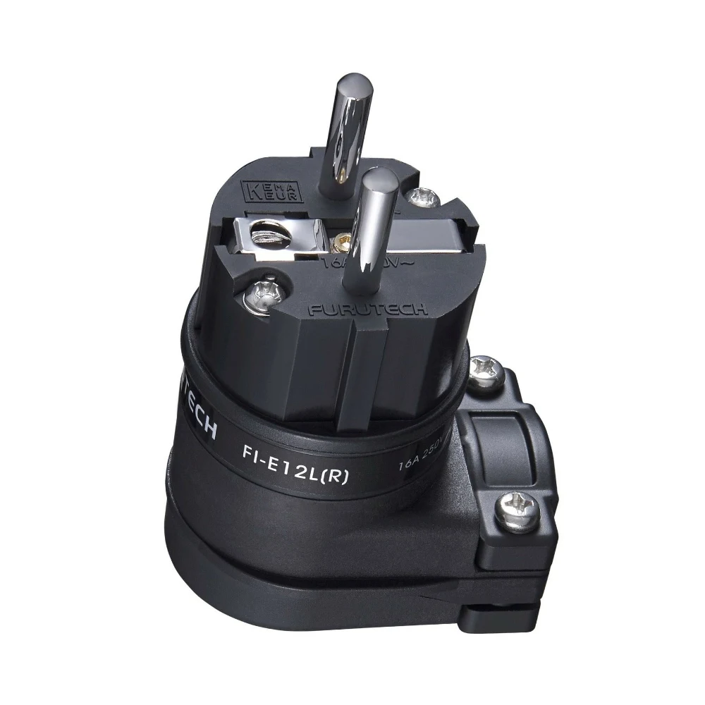 Hi-End Furukawa Fi-E12L (R) Fi-12Ml (G) Connettore Schuko Oro 24K Rodiato Spina Schuko Angolata