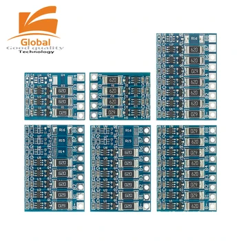 5S 21V 4.2V Funzione di Equilibrio Scheda di Protezione 68mA 5S Li-Ion Lipo Batteria Al Litio 18650 Batterie Bilanciate 3S 4S 5S 6S 7S 8S
