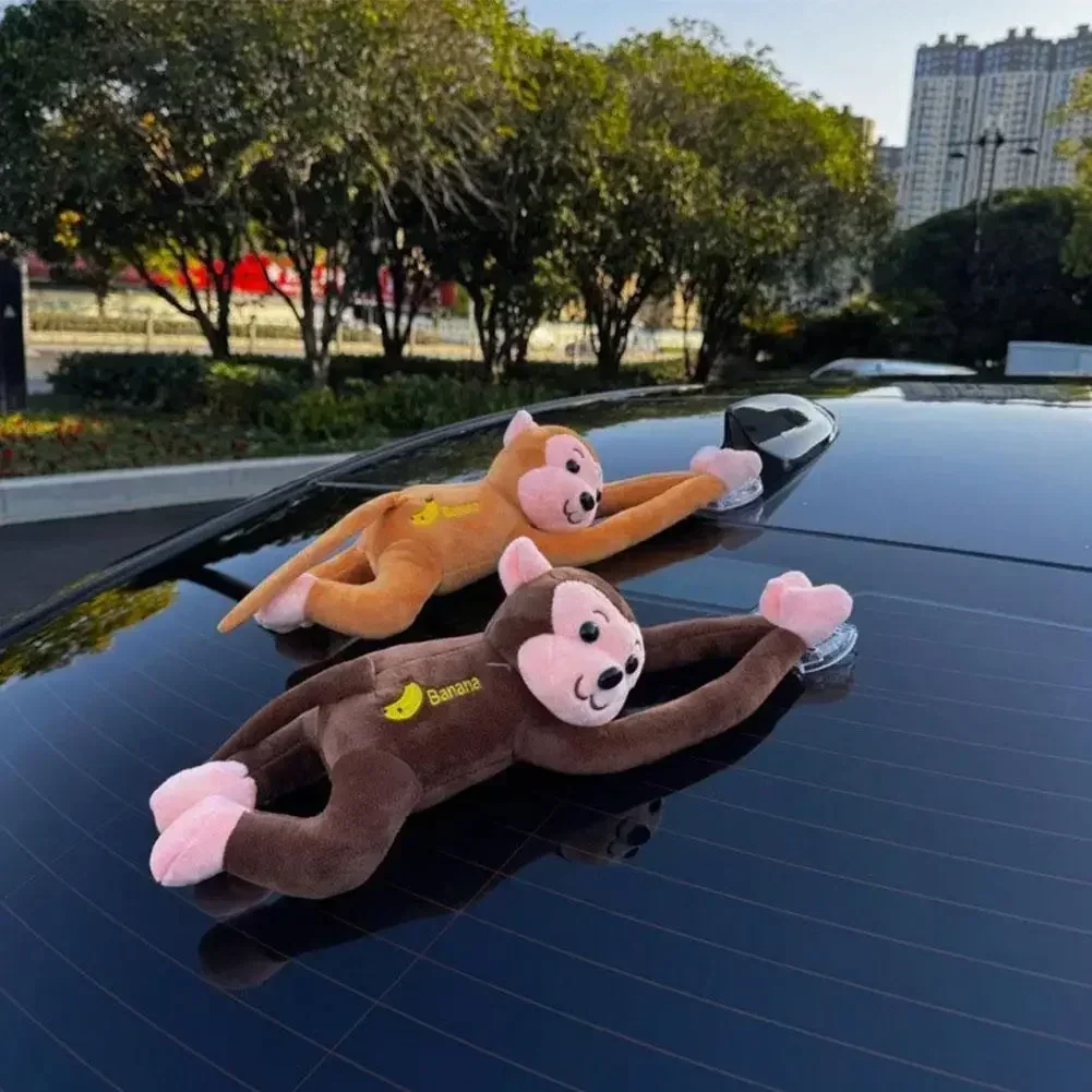 Monkey Shaped Car Accessory Decorative Hanging Doll