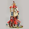 New Burrow Alley, high difficulty DIY building blocks interspersed and assembled, 75980 children's toy compatible building block 4