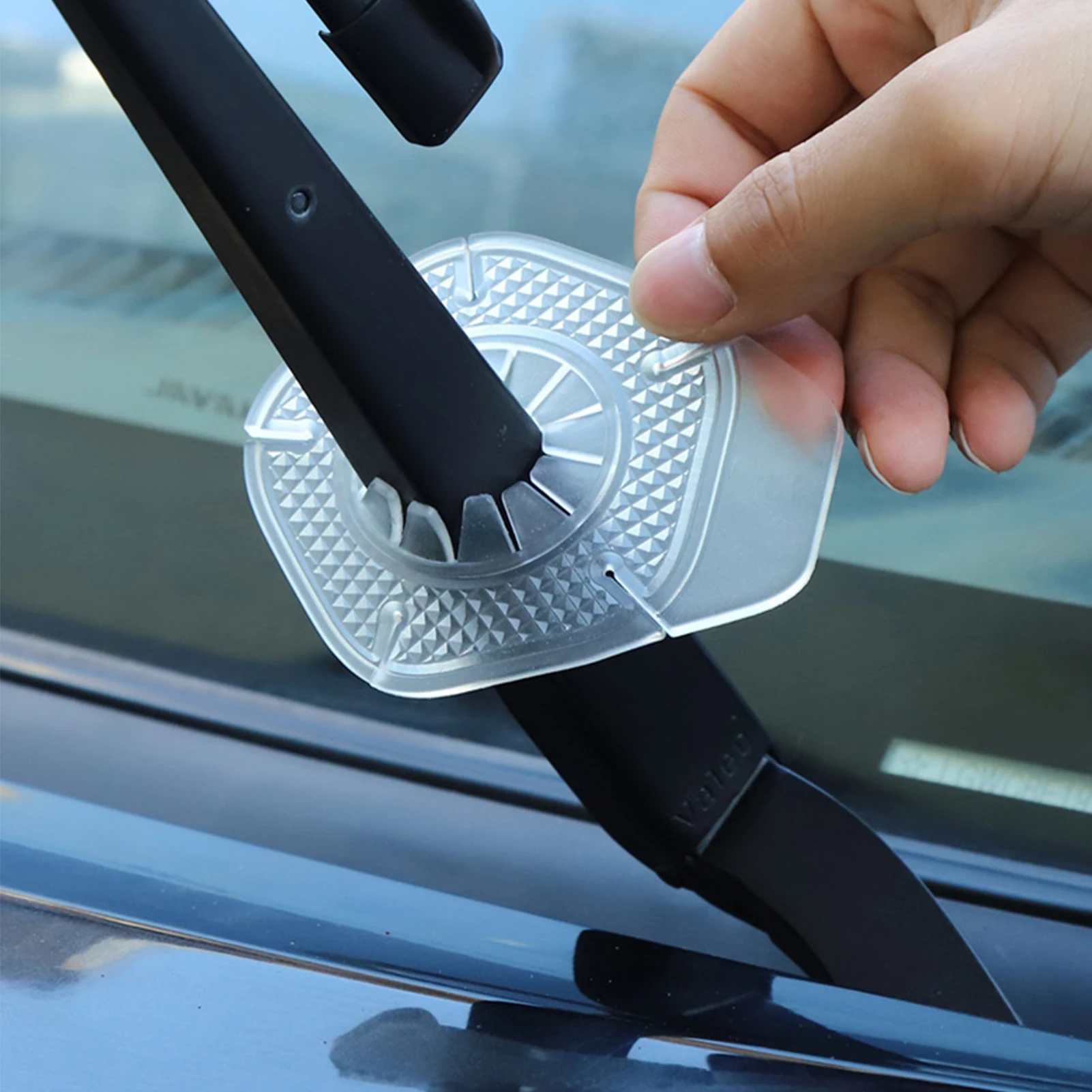 2pcs Car Windshield Wiper Arm Protector Cover Dustproof Blades Sleeve