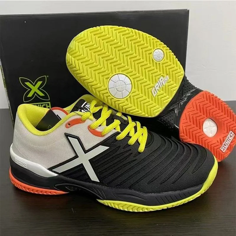 Hot brand men's indoor court tennis shoes new professional table tennis shoes top badminton sports training