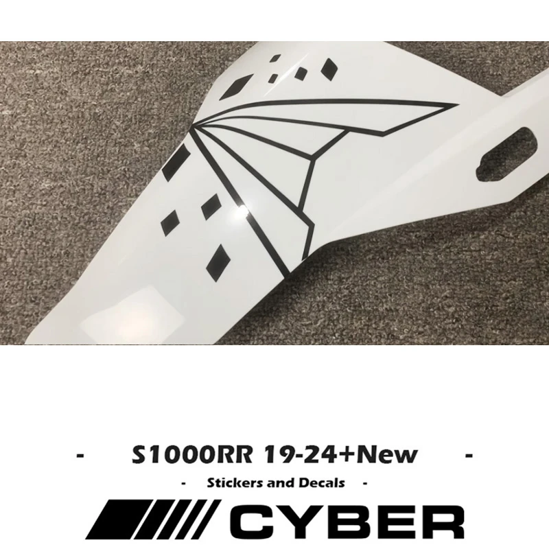 New Sticker on The Right Side of Fairing Shell, Head Shell Hollow Sticker Decal For BMW S1000RR 2019-2024 best key 3 4 button car key shell hy20 remote key fob right side blade for hyundai solaris ix35 ix45 elantra santa fe new verna