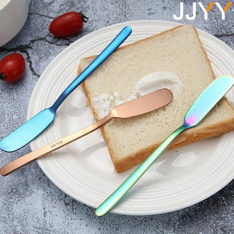 Butter Knife Cheese Cutter Hole Stainless Steel Cheese Dessert Knife Cream Wipe Cream Bread Jam Tools Kitchen Gadget Knives