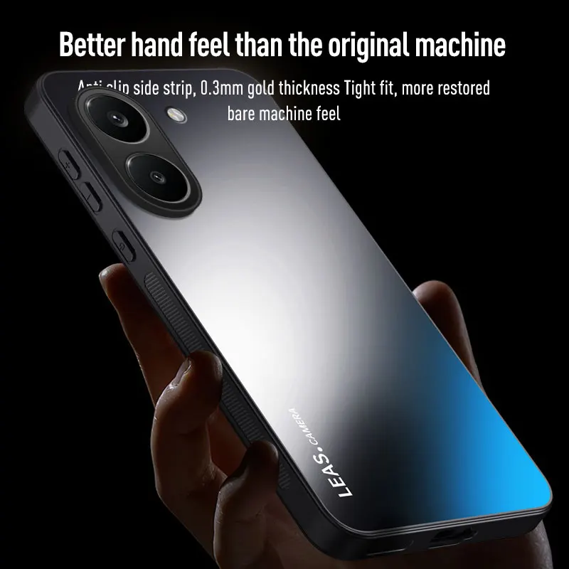 Shockproof Frosted Matte Hard Bumper with Camera Protection