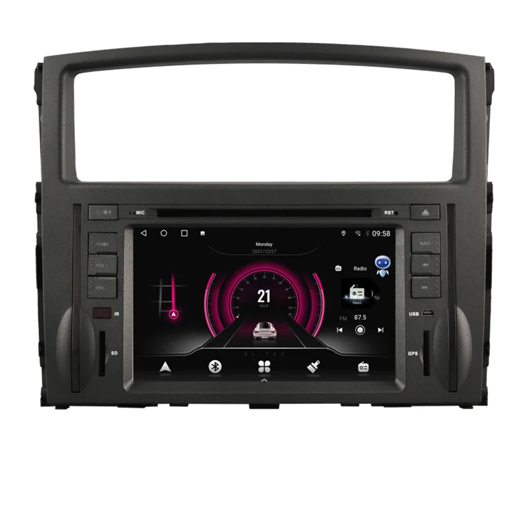 

Android 13 для Mitsubishi Pajero 4 V80 V90 2006 - 2010 2012 2013 2014 мультимедийная навигация автомобильный монитор видеокамера
