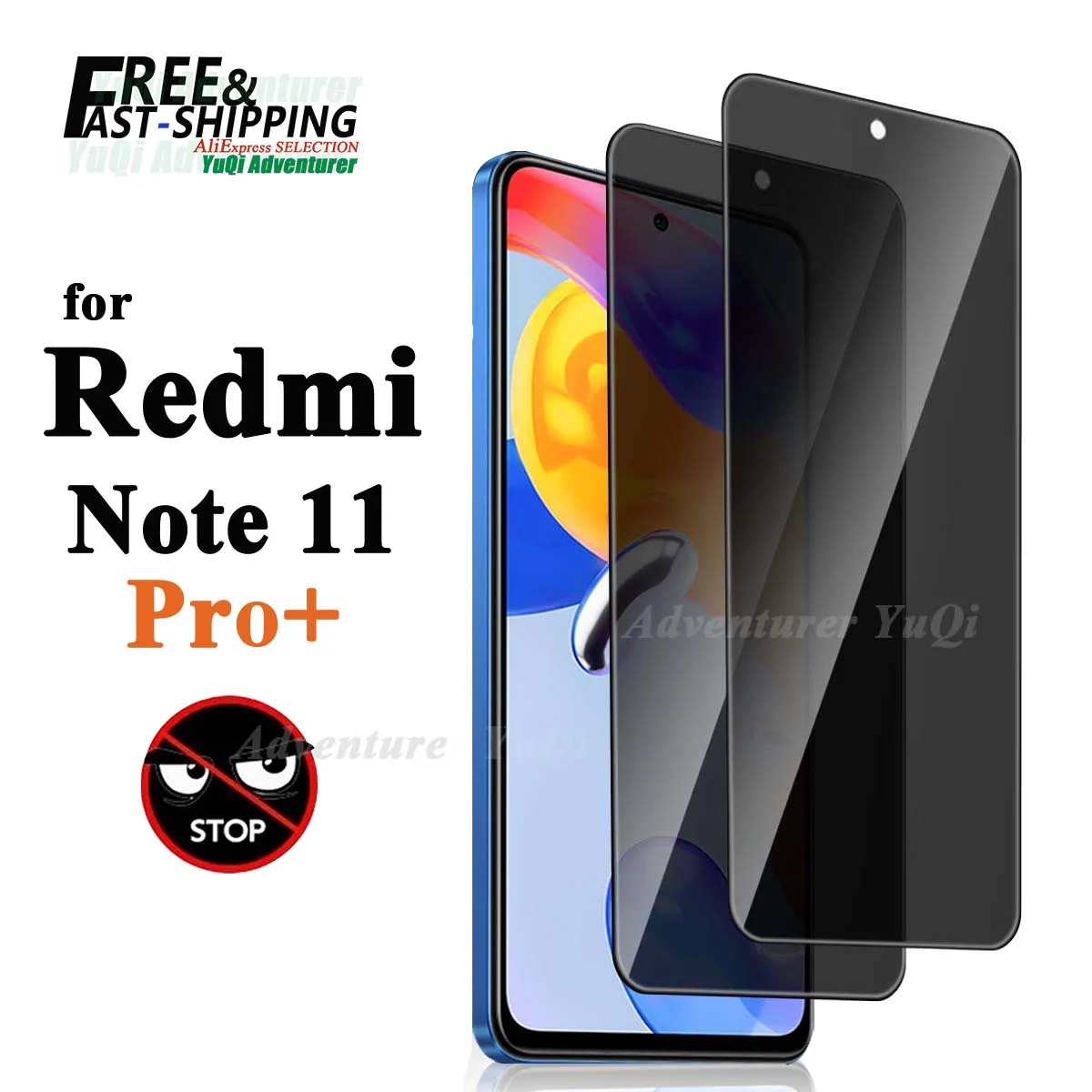 

Anti Spy Screen Protector For Redmi Note 11 Pro Plus Tempered Glass 9H Privacy Peep SELECTION Fast Free Shipping Case Friendly