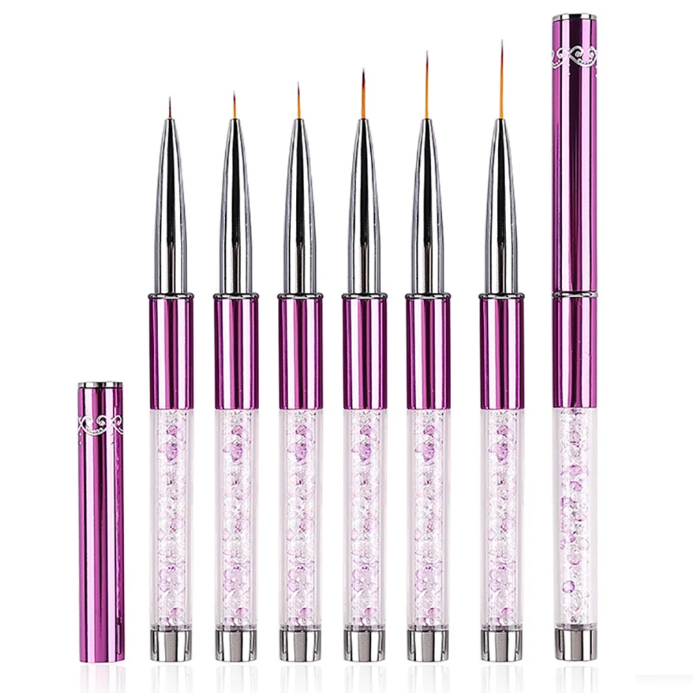 Strumenti per manicure UV in gel con penna per pittura a pennello per nail art 1 pz - immagine 6