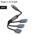 GrayType-c to 3usb