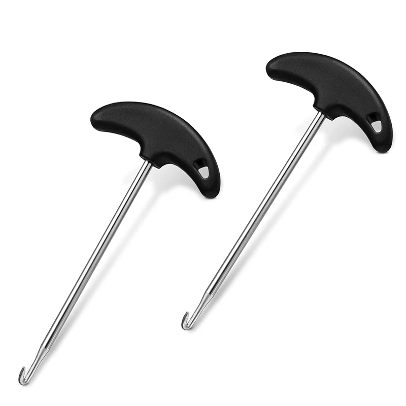 Shoe Lace Tightner Stainless Steel Plastic Hockey Skate Tightener Portable Pullers For Ice-Skates Figure-Skates